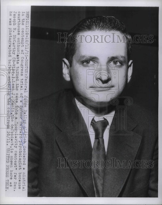 1955 Federal Judge Bailey Aldrich Congress Trial - Historic Images
