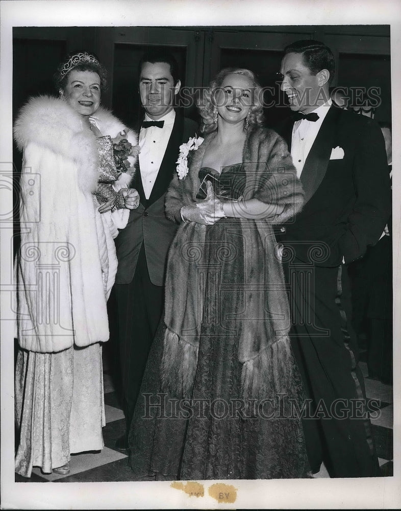 1951 Press Photo Betty Henderson, John Talbot, Patricia Jessup At Metro Opera - Historic Images