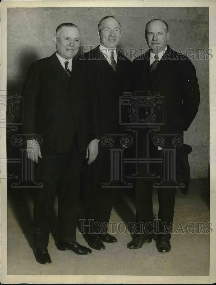 1928 William Green, Peter J. Brady, Charles B. Robbins - Historic Images