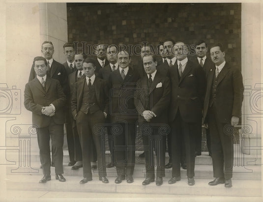 1926 Press Photo Mexican Delegates at the Pan American Union - Historic Images