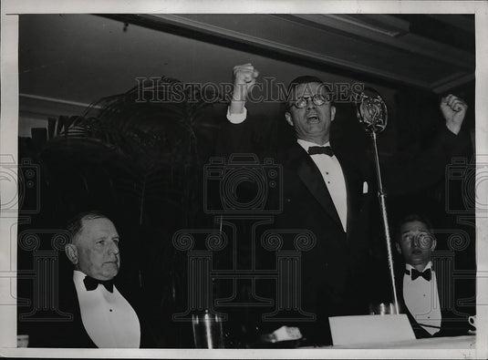 1936 GA. Gov Eugene Talmadge, Sen. George Radcliffe - Historic Images