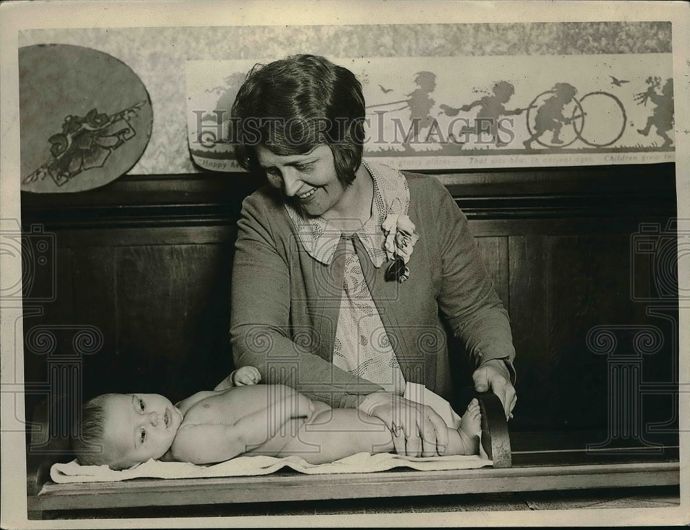 1926 Press Photo Sarah Catherine Maloney Perfect baby - Historic Images