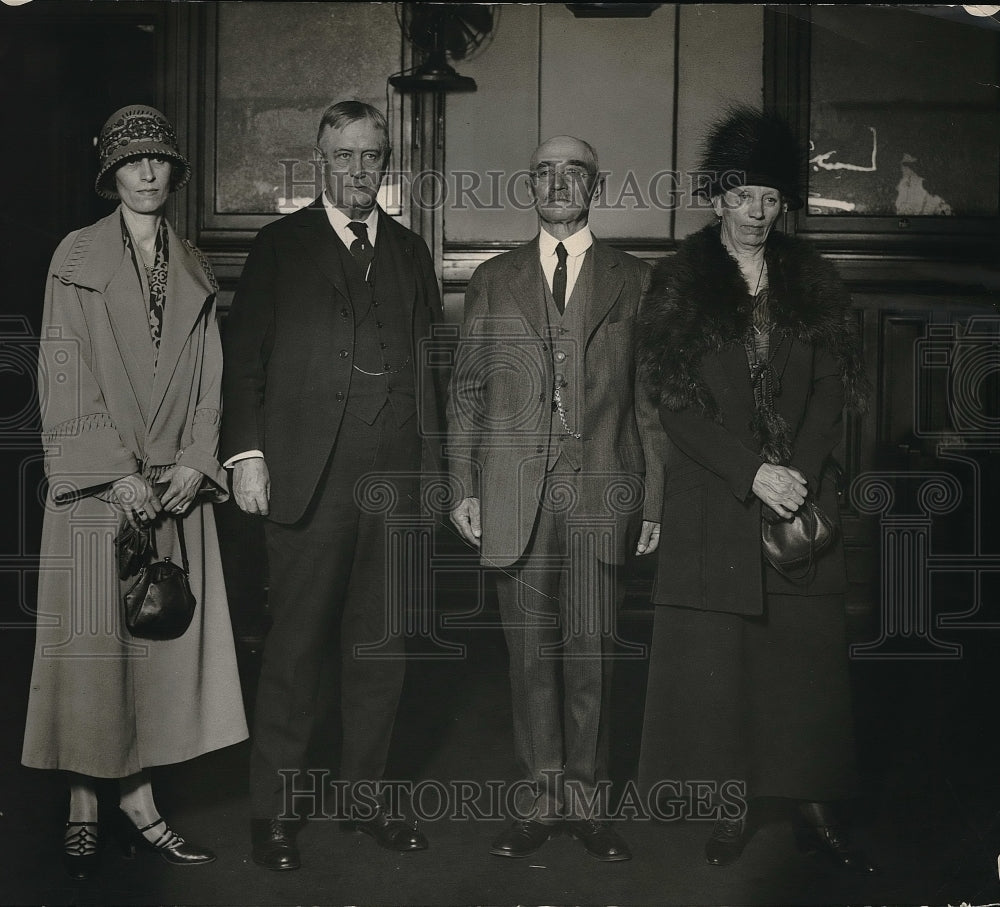 1925 Press Photo Mrs Bernard Jedding Postmaster General - Historic Images