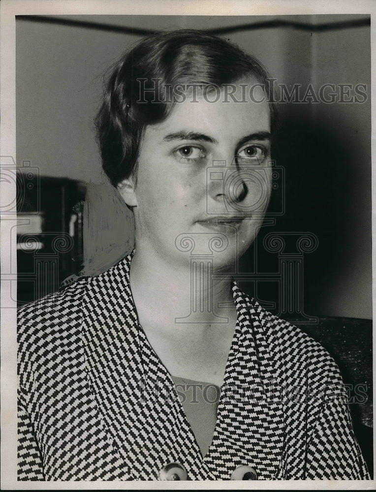 1934 Press Photo Jean Stanley, YWCA - neb22163 - Historic Images