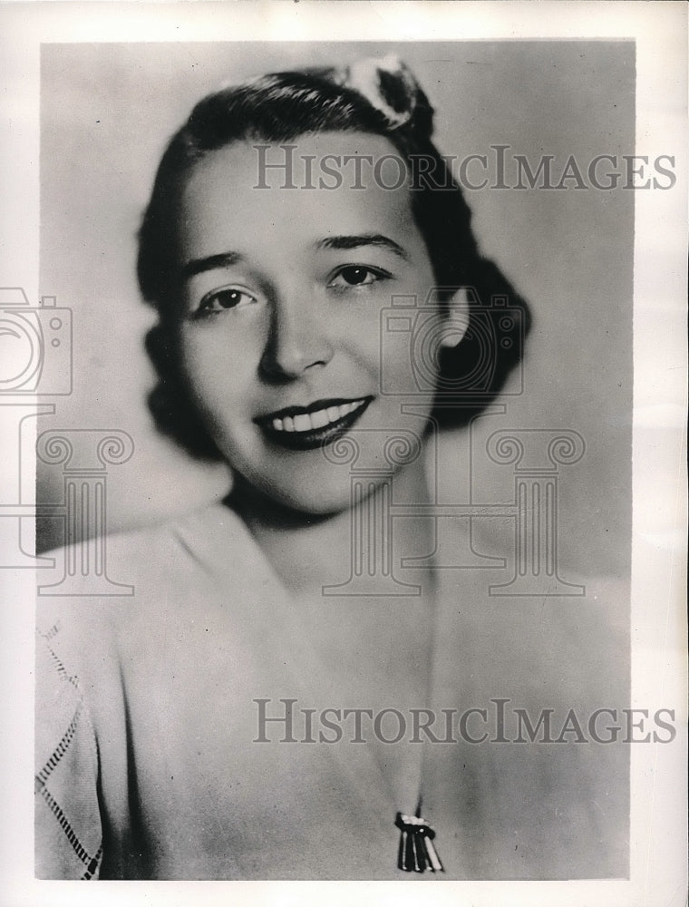 1941 Press Photo Senhora Alzira Do Amabal Peixoto Daughter Brazilian Governor - Historic Images