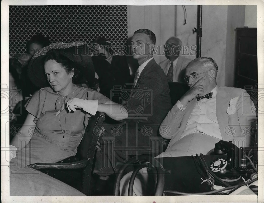 1947 Press Photo Senator Claude Pepper &amp; Mrs Pepper - Historic Images