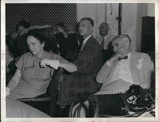 1947 Press Photo Senator Claude Pepper & Mrs Pepper - Historic Images