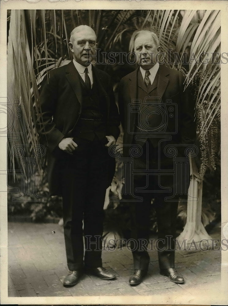 1923 Press Photo Secretary Hughes to Negotiate with Mexican Government - Historic Images