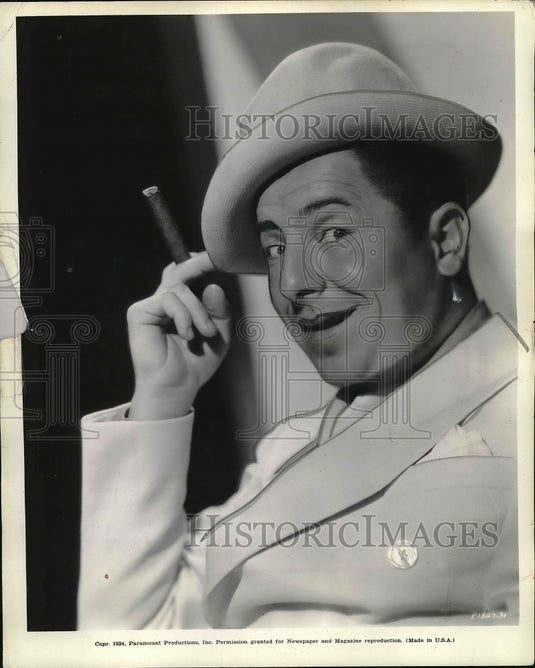 1933 Press Photo Actor Joe Penner in "College Rhythm" - Historic Images