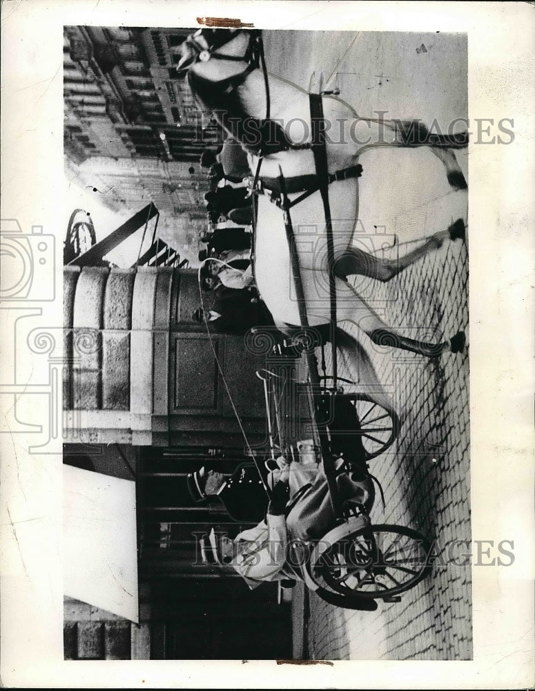 1941 Press Photo Countess Jalanda &amp; Count Calvi of Rome - Historic Images