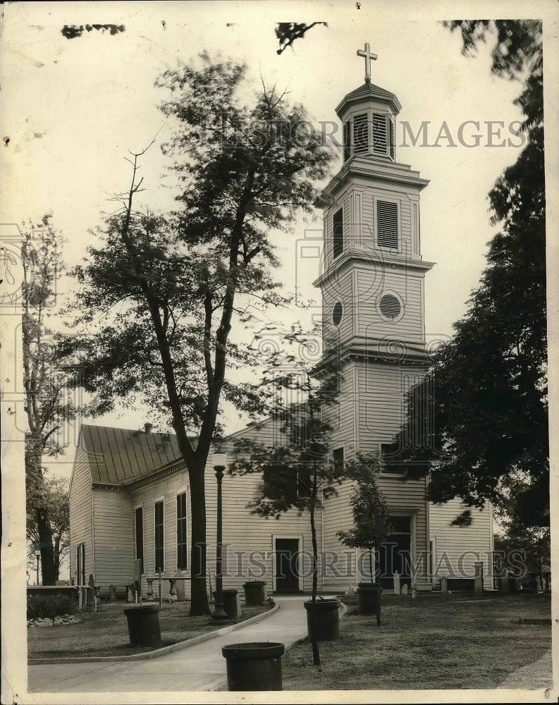 Press Photo Historic St Johns Church Richmond Virginia-Historic Images