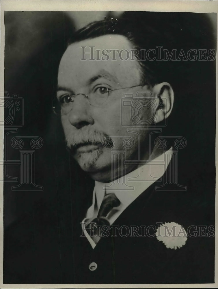 1929 Press Photo Charles Baker, guilty of defalcation of bank in Oakland, Cal - Historic Images