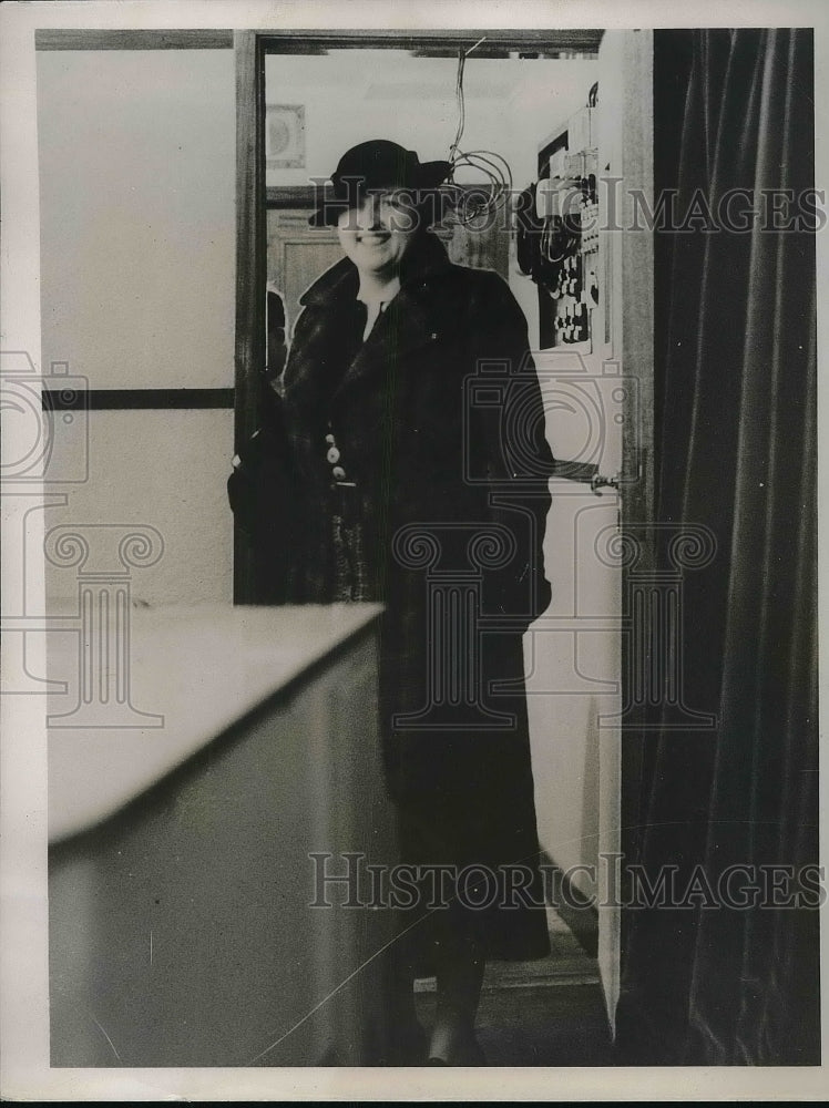 1936 Press Photo Miss Eileen Foley of Australia - Historic Images