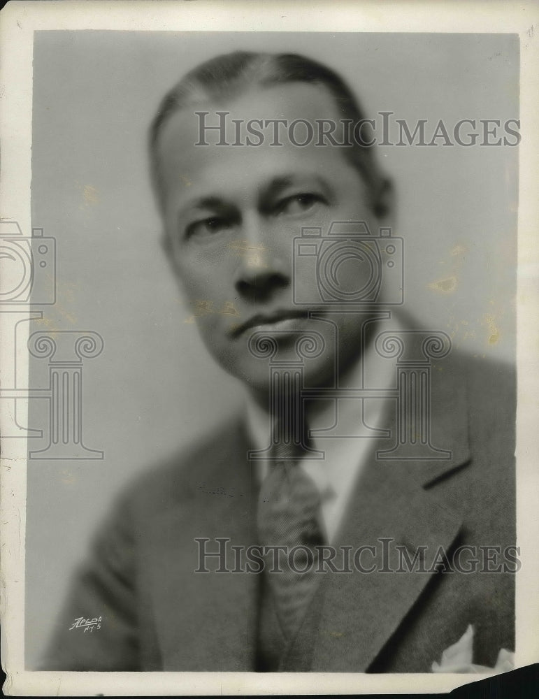 1927 Press Photo Reginald Wettenrath Baritone - Historic Images