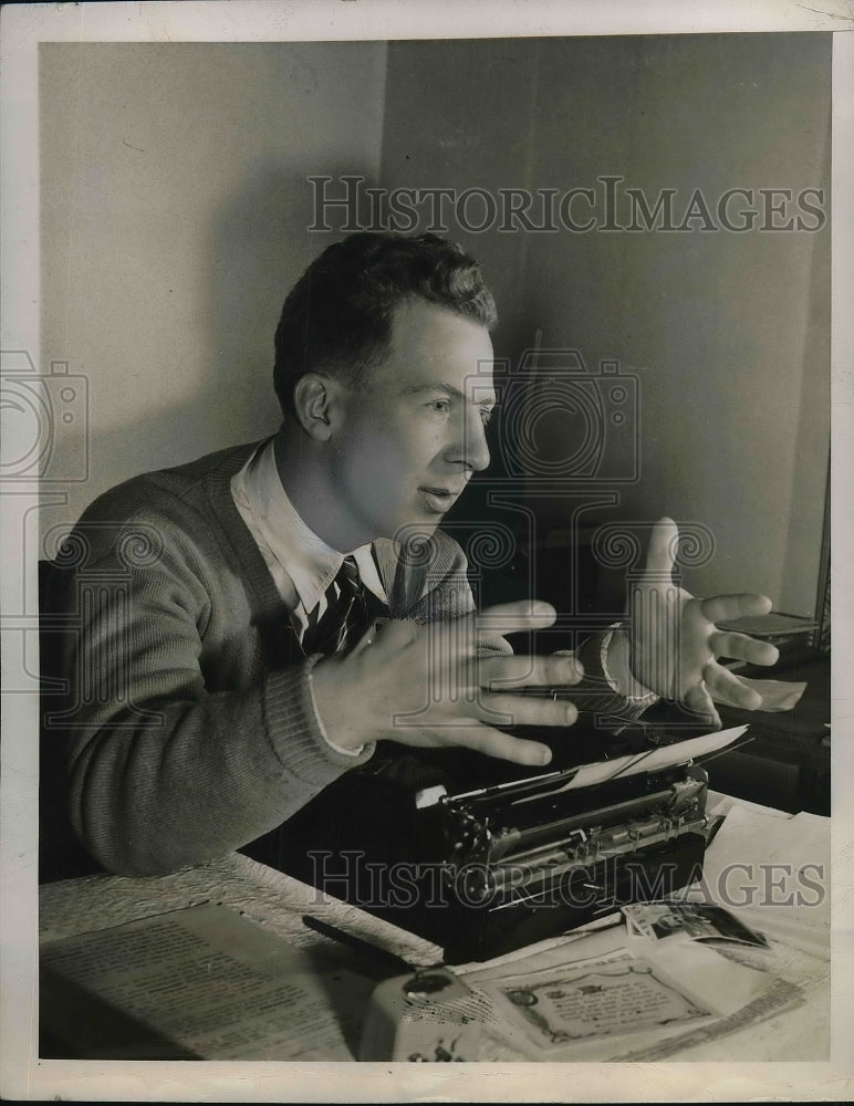 1948 Press Photo Gerry Davis Citizen of the Wolrd-Historic Images