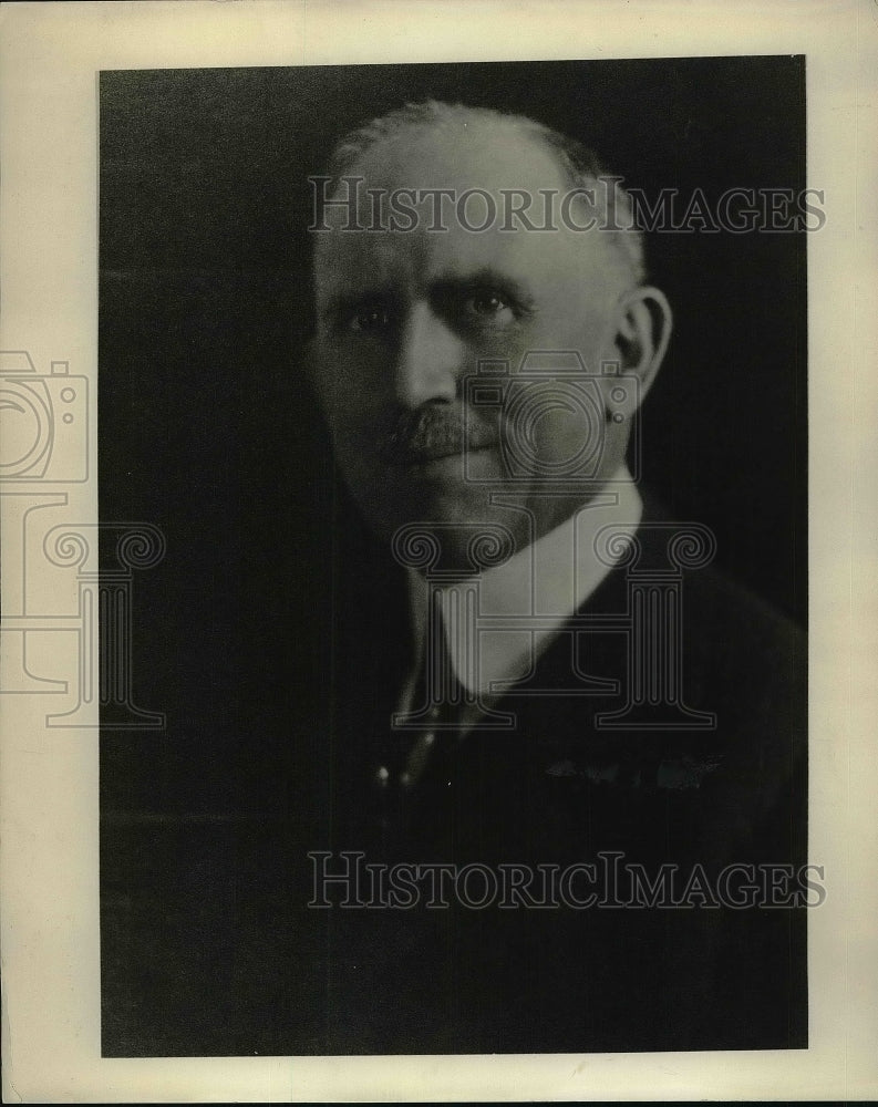 1923 Press Photo Mr Frank Dudley American Hotel Association Businessman - Historic Images