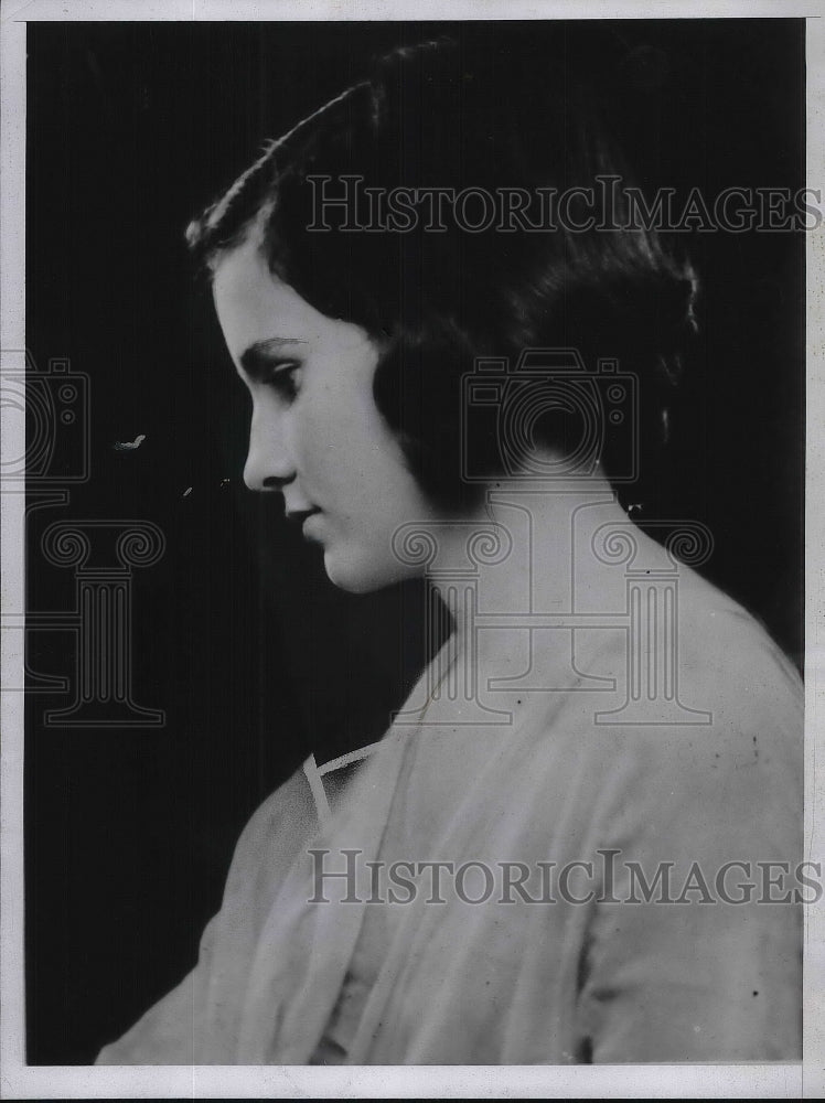 1934 Press Photo Marjorie Gould Drexel, Relative of Jay Gould, Financier - Historic Images