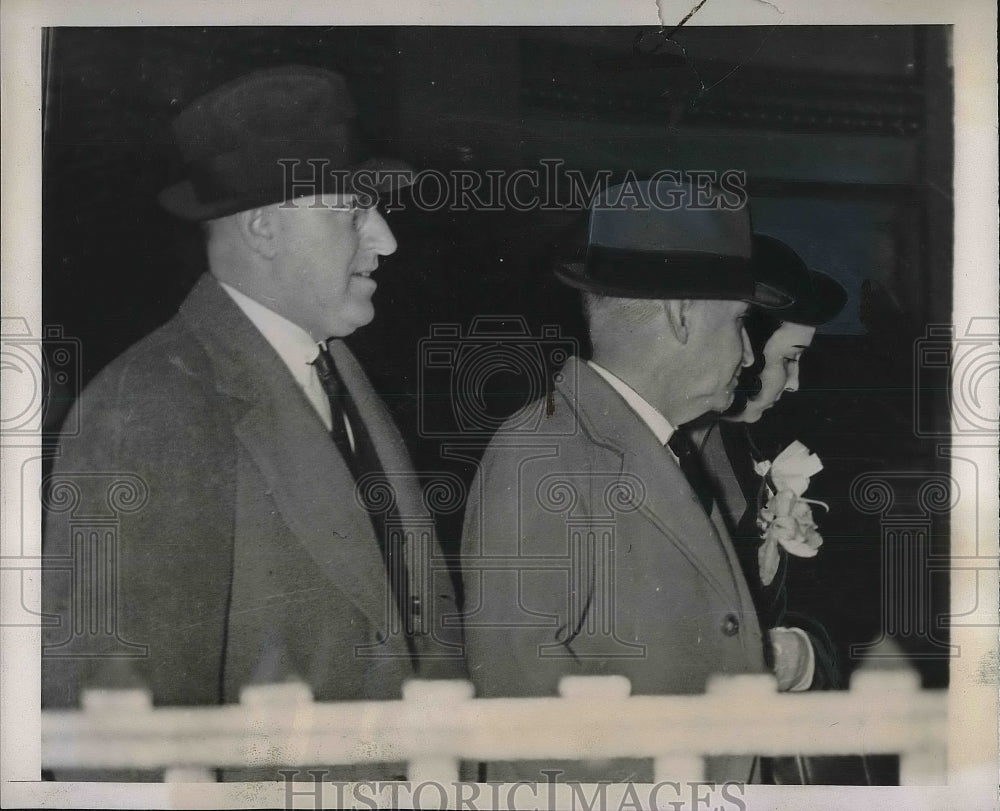 1939 Press Photo NYC, Judge George W Martin, charged with taking bribes - Historic Images