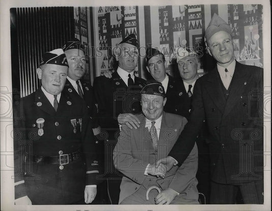 1937 Press Photo American Legion - Historic Images
