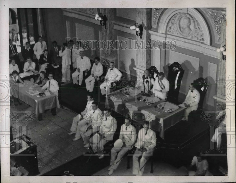 1939 Press Photo Pres Juan Semortenes of Panama at Pan American conference-Historic Images