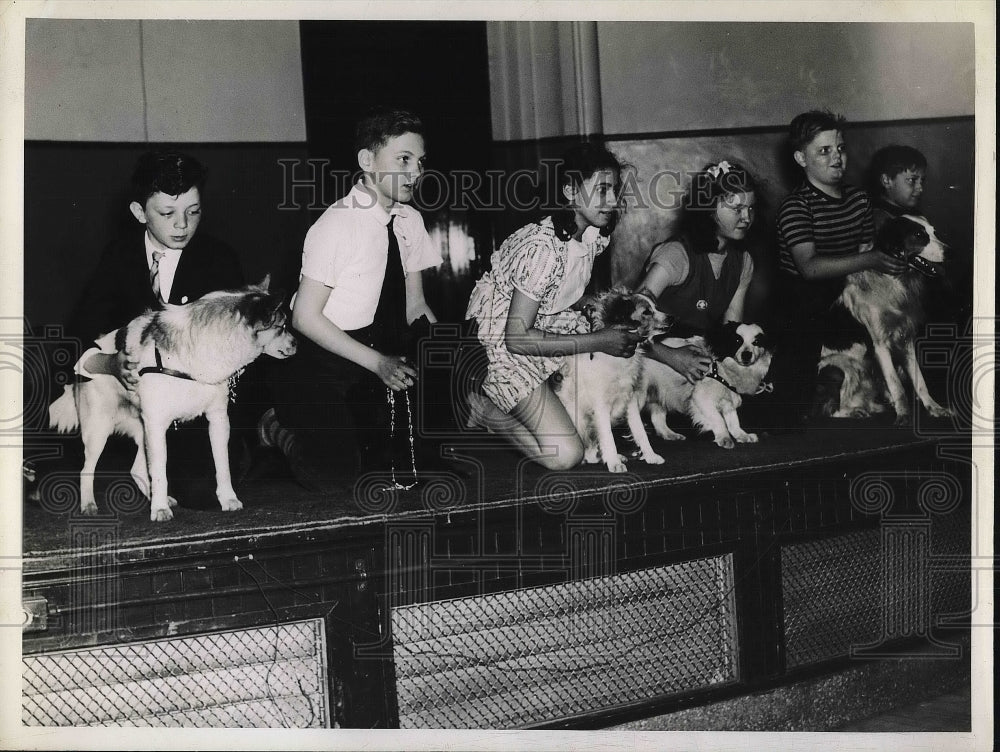 1940 Dog show, Chiamello,McLaughlin,Obediser,Thomas,Colombo - Historic Images