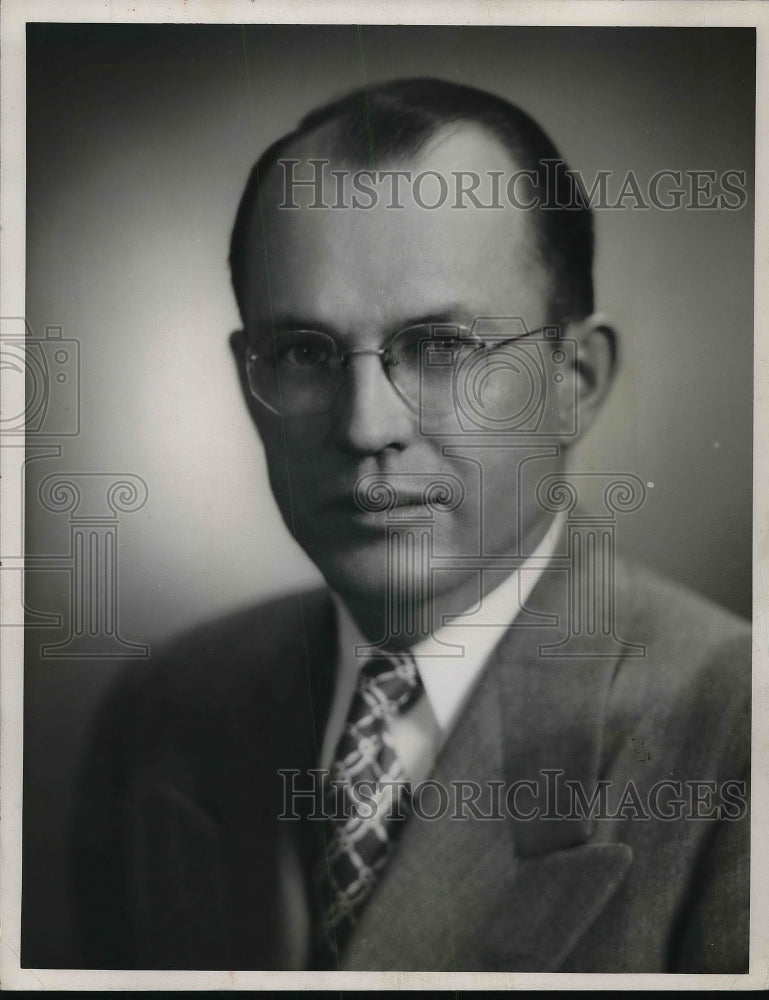 1948 Press Photo David A. Hamil, Republican candidate for Gov. Colorado - Historic Images