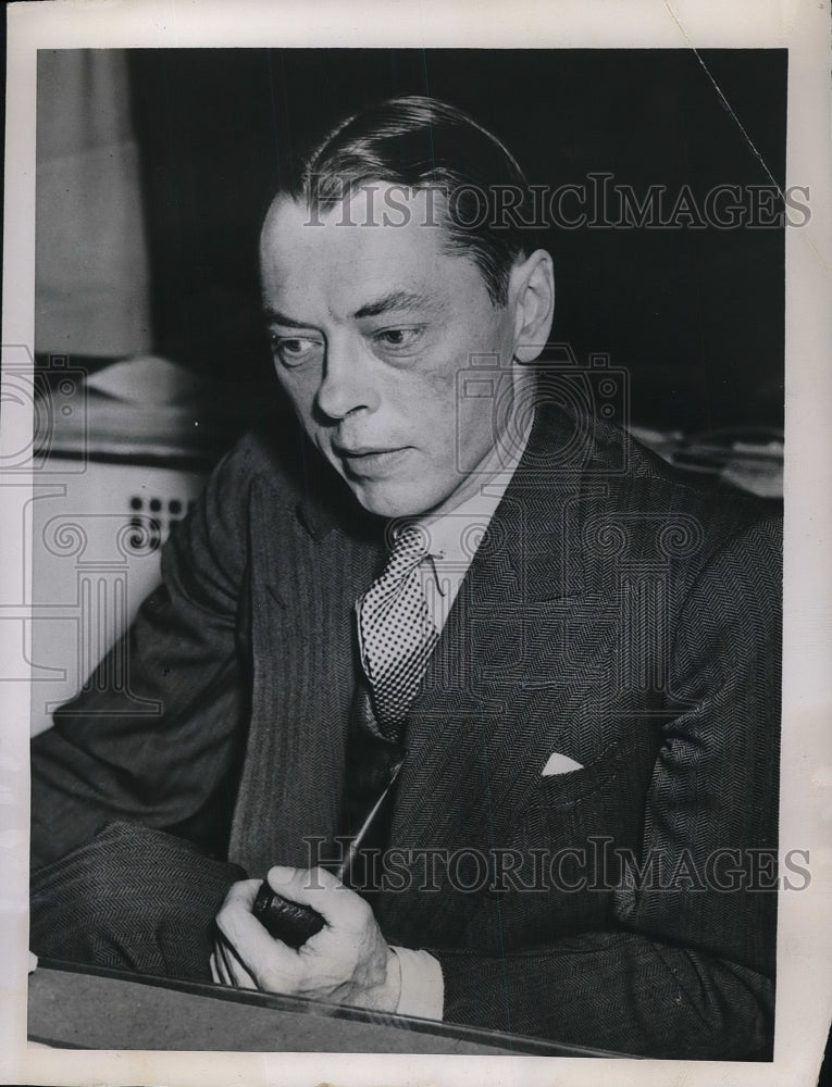 1948 Press Photo Harry C Harper, N.J State Labor Commissioner - Historic Images