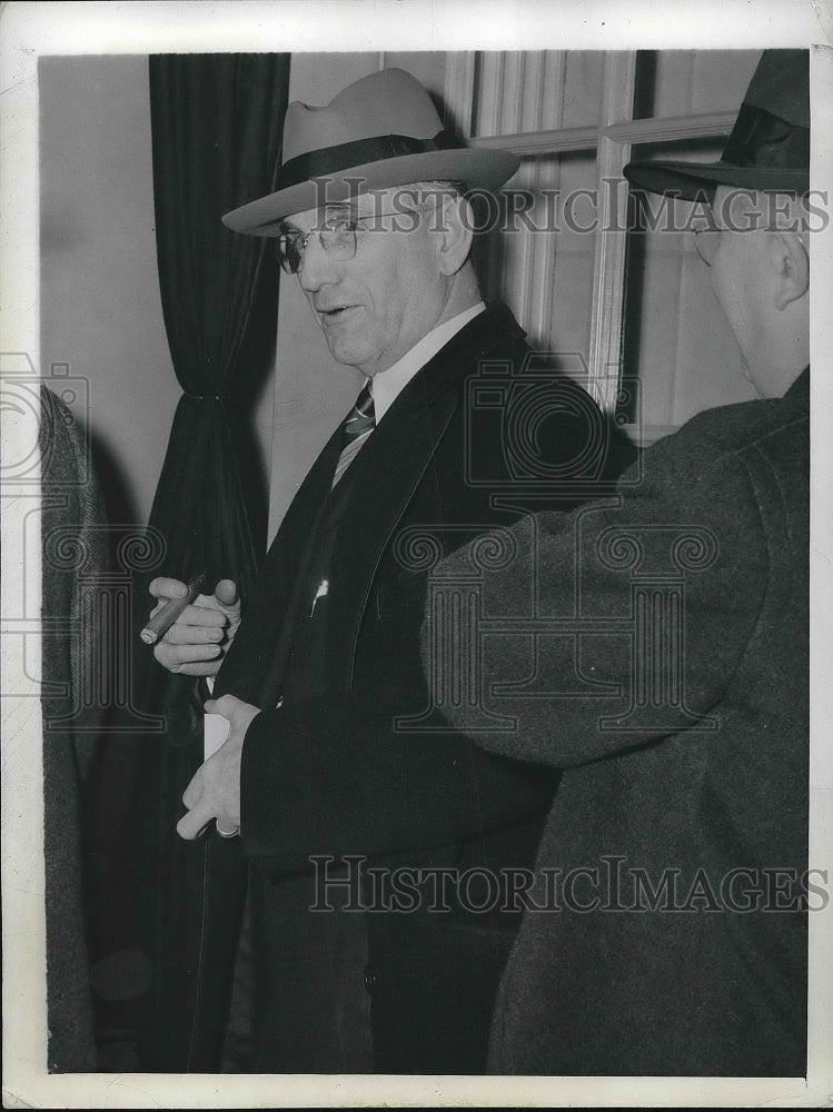 1943 Rep. John McCormack of Massachusetts in DC - Historic Images