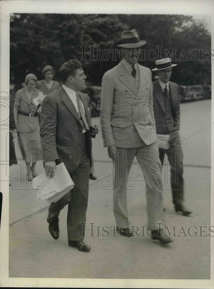 1931 Press Photo Francis Hamlin Cunard Heiress Edwards - Historic Images