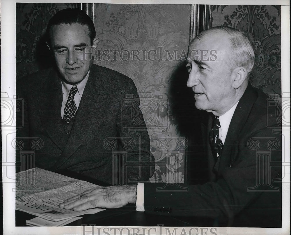 1946 Secretary State James Byrnes Commerce W. Averell Harriman - Historic Images