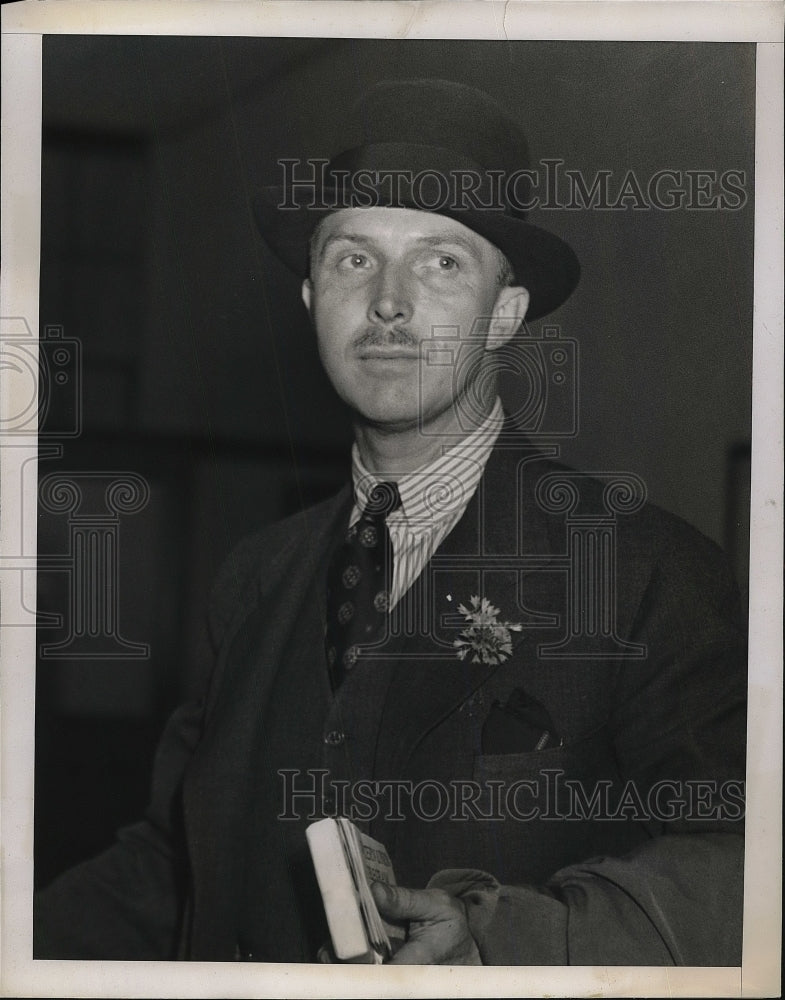 1939 Press Photo J.H. Horwer of General Motors Acc. Corp - neb24421 - Historic Images