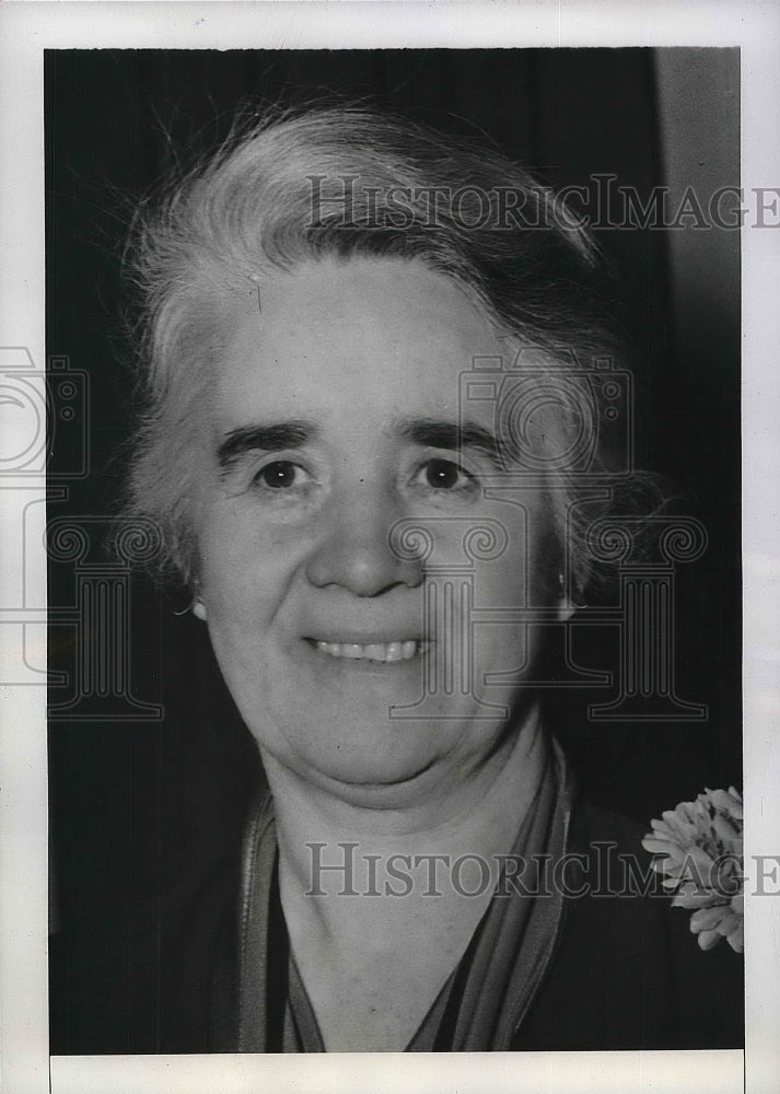 1941 Press Photo Mrs Mary Finnigan Reeb running for mayor - Historic Images