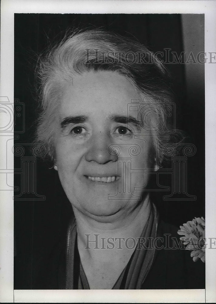 1941 Press Photo NYC, Mrs Mary J Finnigan Rees to run for NYC Mayor - Historic Images