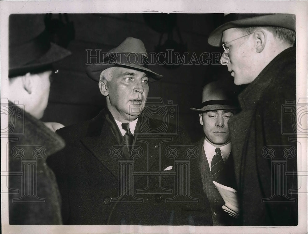 1938 Press Photo US High Commissioner For The Philippines Paul McNutt - Historic Images