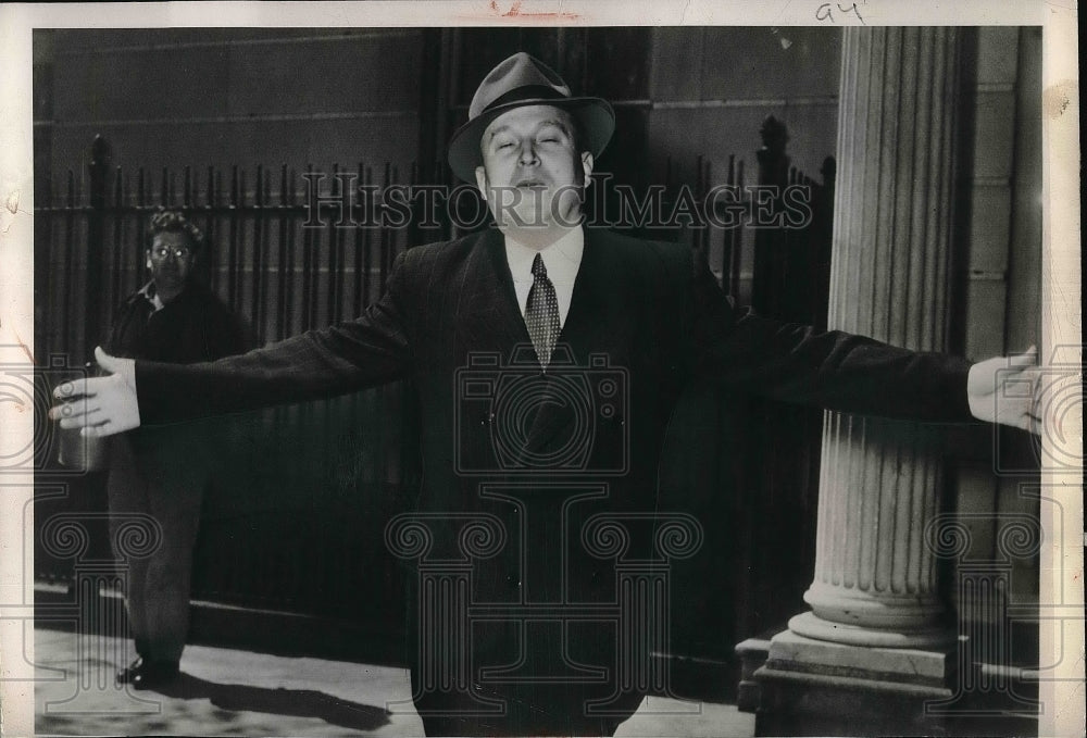 1949 Press Photo Russian UN delegate Jacob Malik in NYC-Historic Images