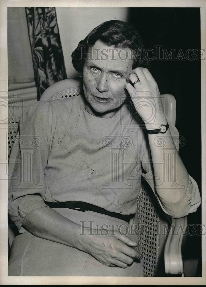 1939 Press Photo Wash.D.C. Lady Dorothea Layton of England - Historic Images