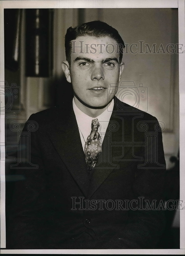 1935 Luther Ridgeway of Citizens Conservation Corps, Camp Pulaski - Historic Images