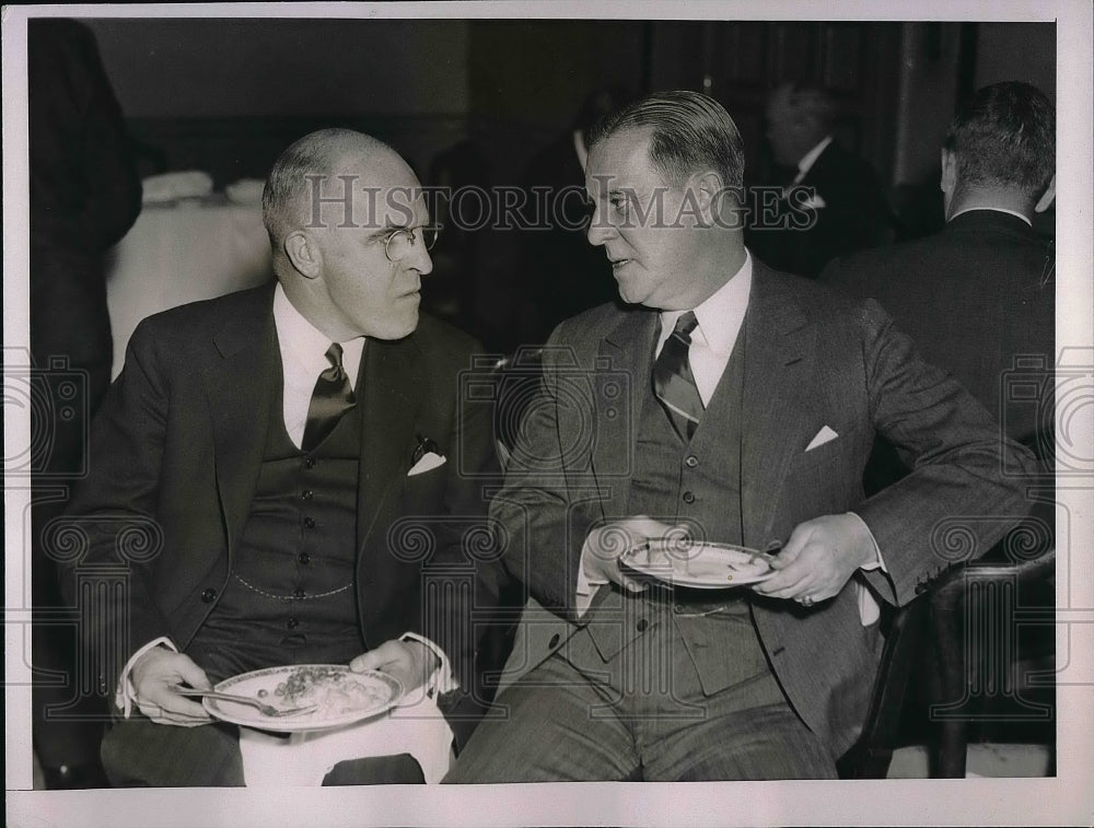 1936 Press Photo Walter Merrill Hall President Of US Lawn Tennis Assn - Historic Images