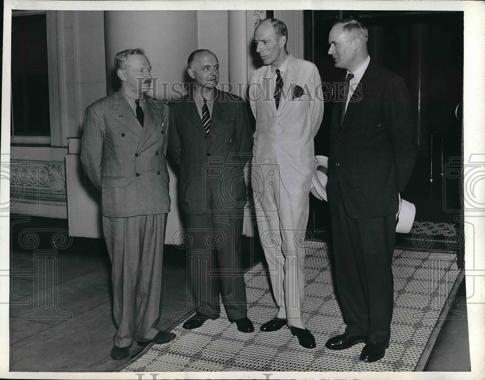 1941 Press Photo Lord Halifax British Ambassador to US - Historic Images