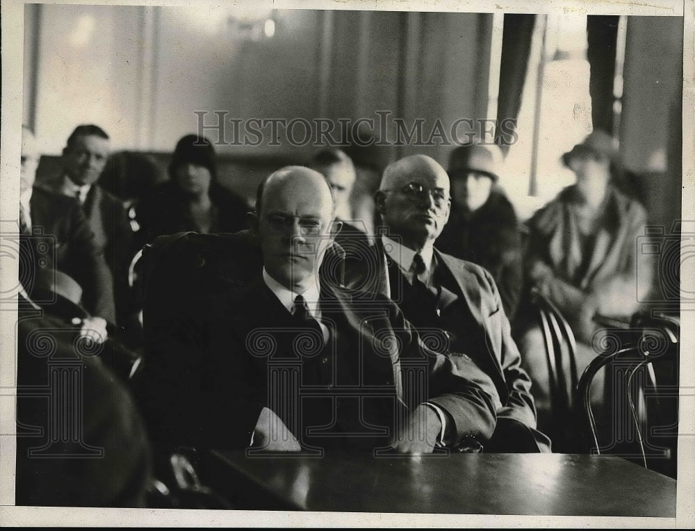 1928 Col. T. W. Miller testifying before the Senate Oil Committee - Historic Images