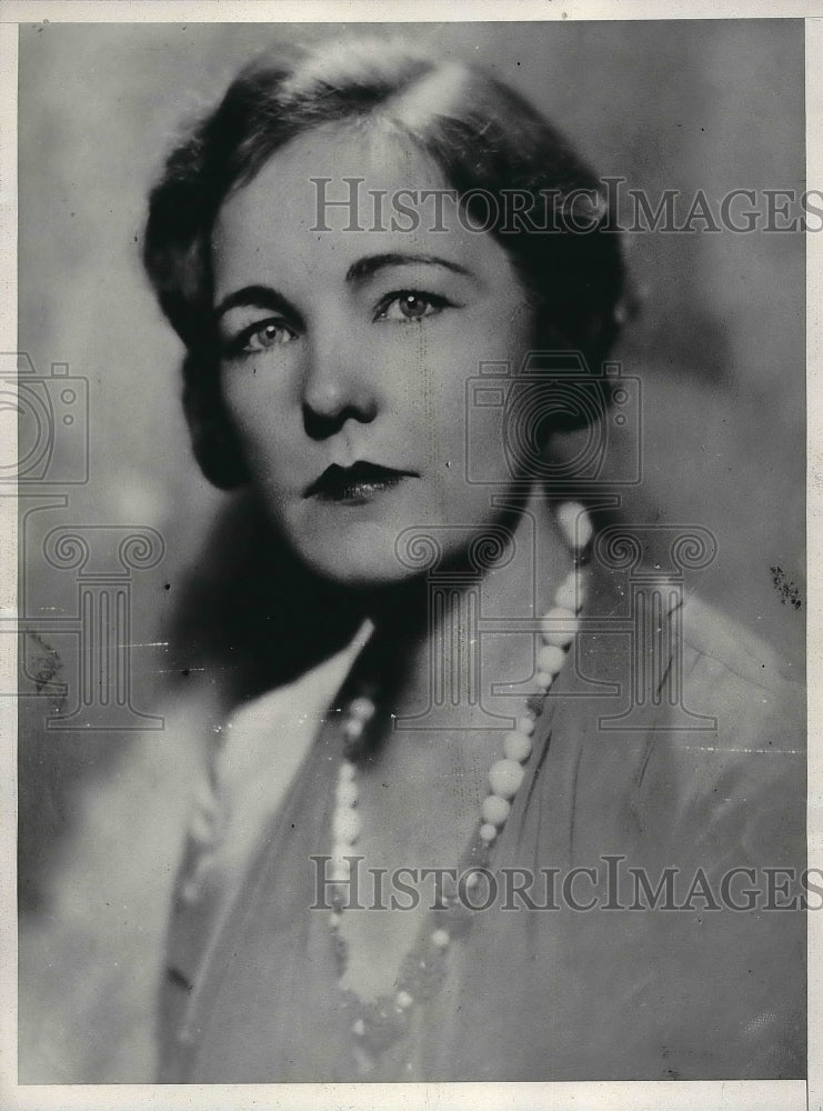 1933 Press Photo Anne Harris-Historic Images