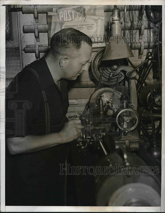 1940 German Born Factory Worker Artur Meier Does Not Want To Go Back - Historic Images