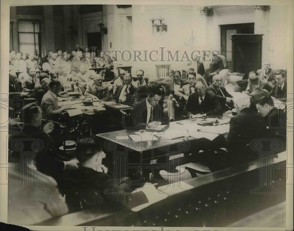 1926 Press Photo Senate Investigation Committee Probes Slush Fund Allegations - Historic Images