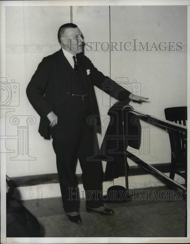 1933 Electus D. Litchfield, President of the Municipal Art Society - Historic Images