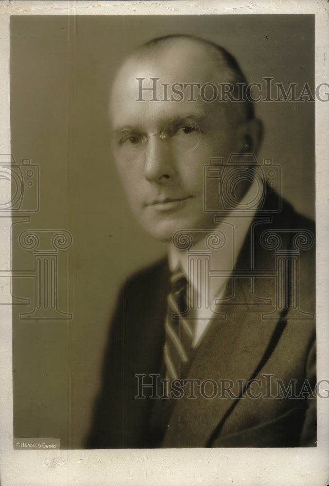 1928 Press Photo Stanley K. Hornbeck, Chief of Div. of Far Eastern Affairs. - Historic Images