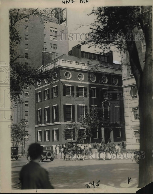 1936 Press Photo Gary Home Park Avenue New York-Historic Images