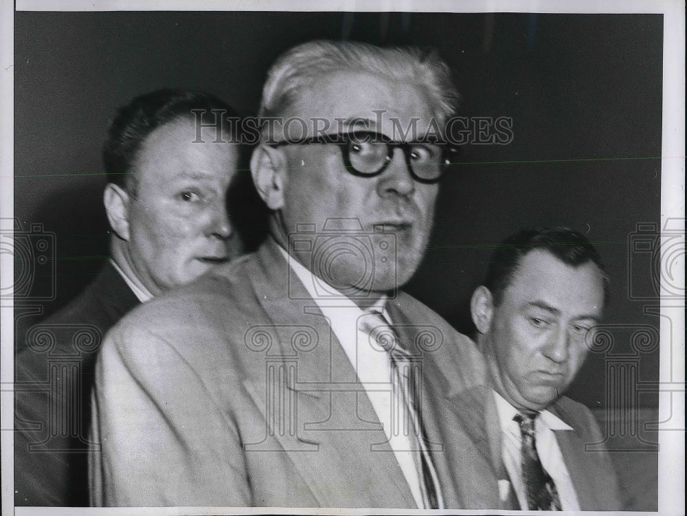 1954 Jeremiah Javurek after his arrest - Historic Images