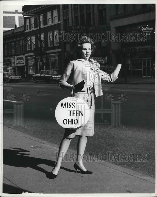 1963 "Miss Teen Ohio" Judy Aden-Historic Images