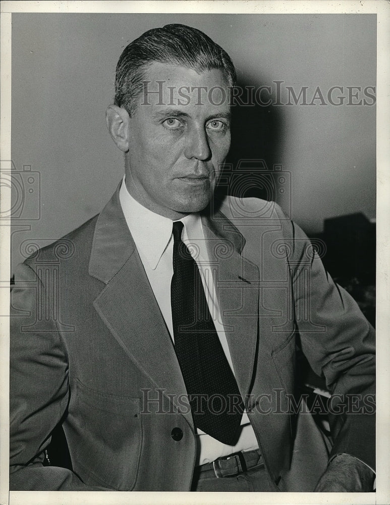 1933 Press Photo Harry D. King Deputy Admiral - Historic Images