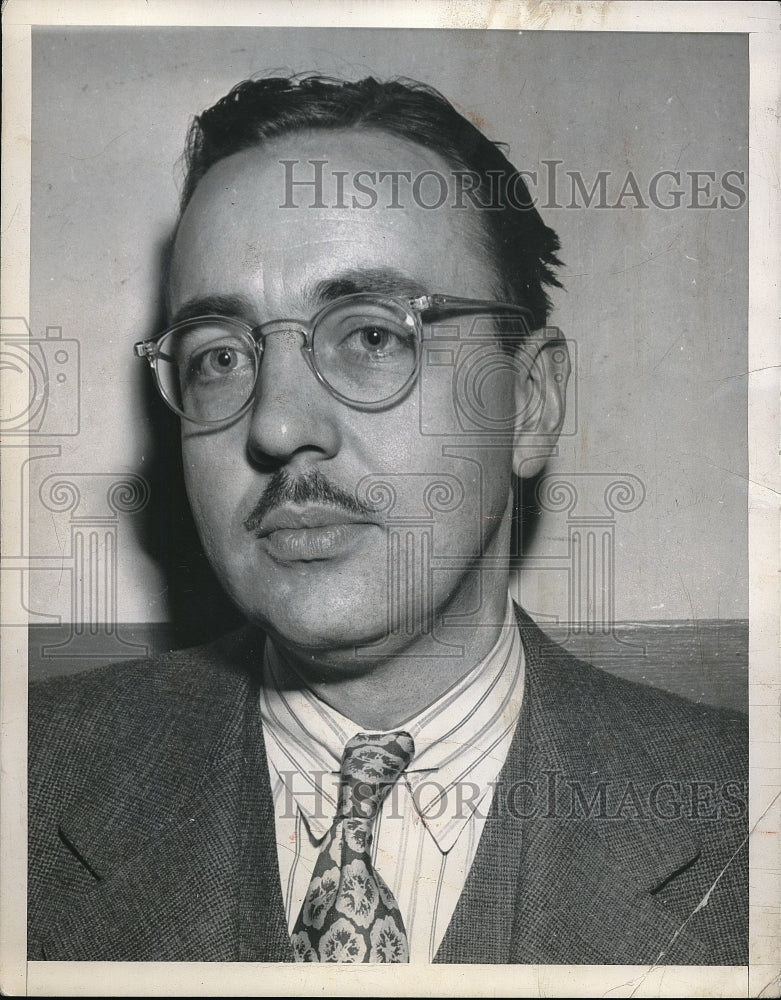 1944 Press Photo James Thrasher, NEA Writer-Historic Images